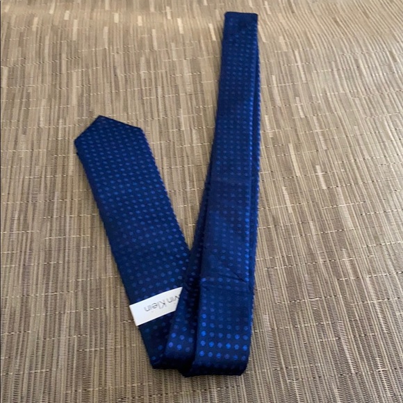 calvin klein silk tie